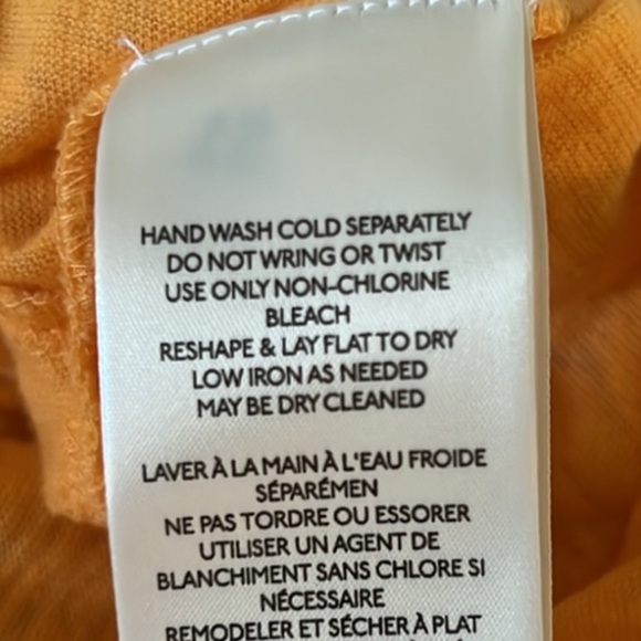 5. Free People Market Embroidered V Neck Top in Carrot Ginger, Size Large - Picture 17 of 17